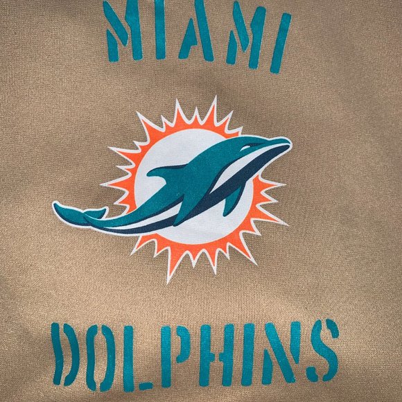 MIAMI DOLPHINS NFL ONFIELD KIDS HOODIE SALUTE TO SERVICE AMERICA PROUD 140-150cm - Picture 2 of 11